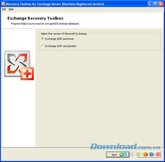 Recovery Toolbox for Exchange Server