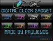 Digital Clock Gadget