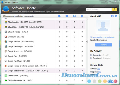 Software Update