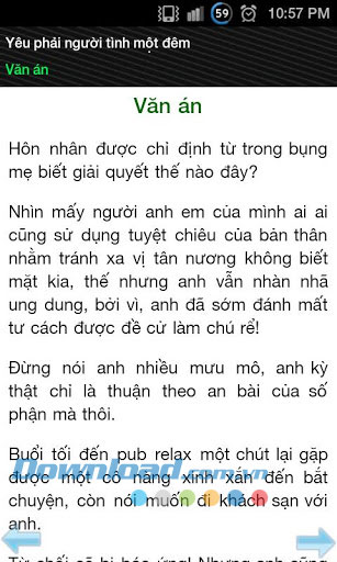 Yêu phải người tình một đêm for Android
