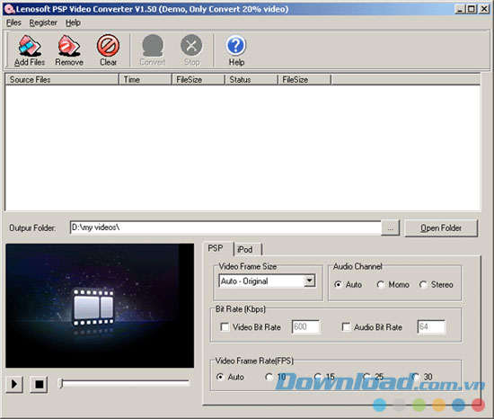Lenosoft PSP Video Converter