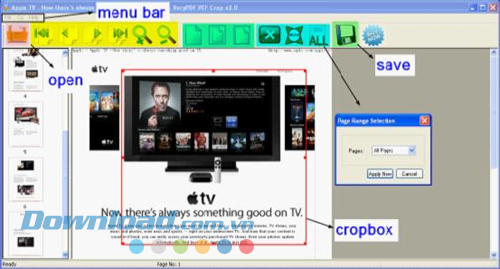 VeryPDF PDF Crop for iPad