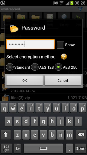 AndroZip Root File Manager for Android