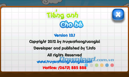 Tiếng Anh cho bé for Windows Phone