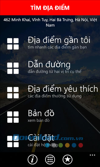 Tìm địa điểm for Windows Phone