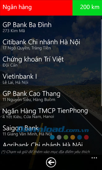 Tìm địa điểm for Windows Phone
