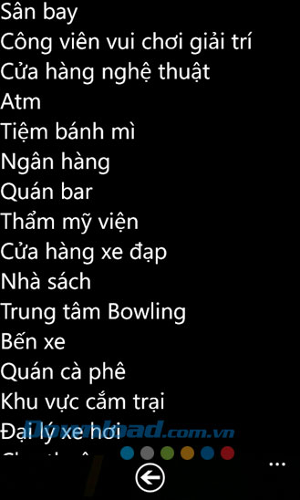 Tìm địa điểm for Windows Phone
