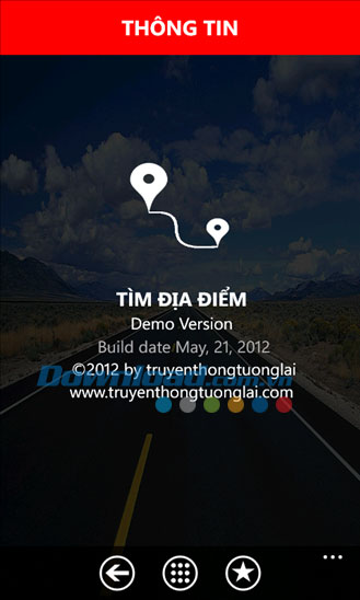 Tìm địa điểm for Windows Phone