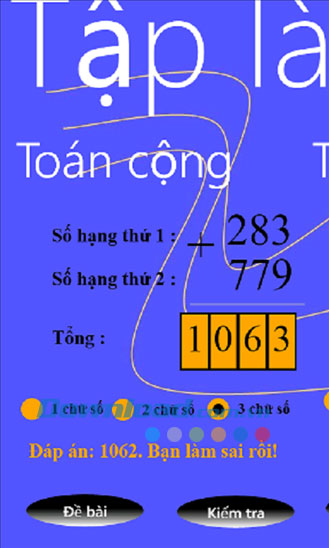 Toan for Windows Phone