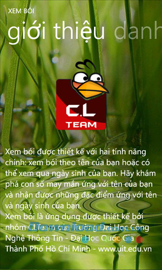 Xem bói for Windows Phone