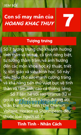 Xem bói for Windows Phone