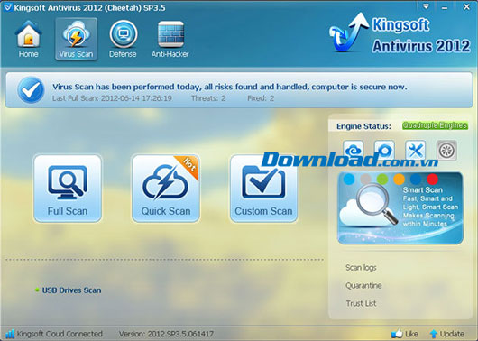 Kingsoft Antivirus 2012