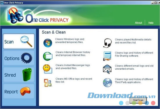 One Click Privacy