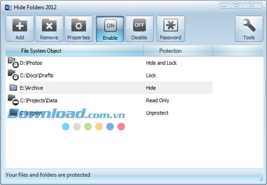 Hide Folders 2012