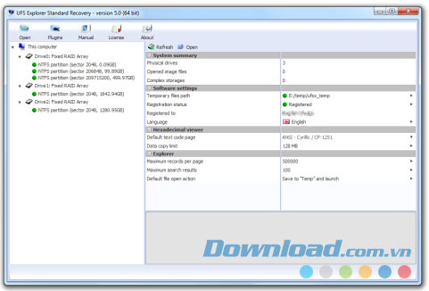 UFS Explorer Standard Recovery