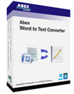 Abex Word to Text Converter