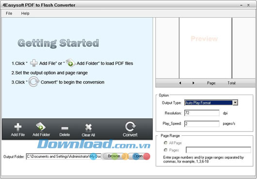 4Easysoft PDF to Flash Converter