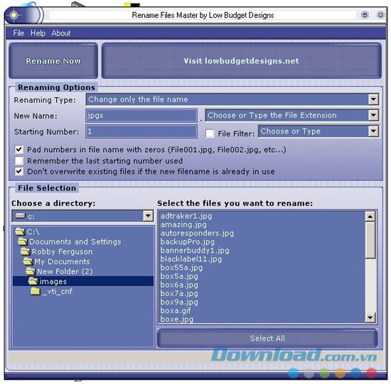 Rename Files Master