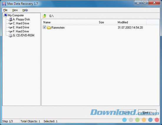 Max Data Recovery