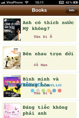 iTieuthuyet for iOS