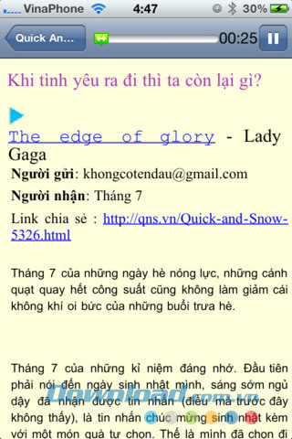 Quick N Snow for iOS