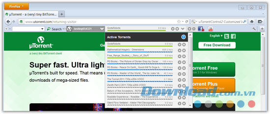 µTorrent Control
