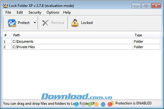 Lock Folder XP