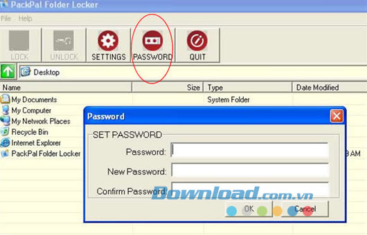 PackPal Folder Locker