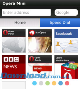 Opera Mini for BlackBerry