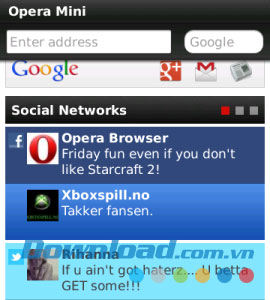 Opera Mini for BlackBerry