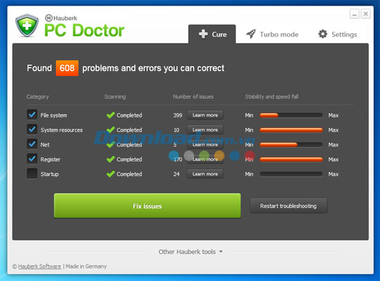 Hauberk PC Doctor