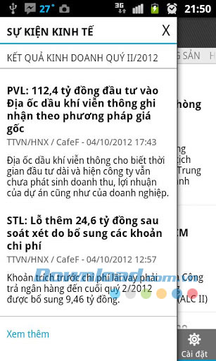 FINFO for Android