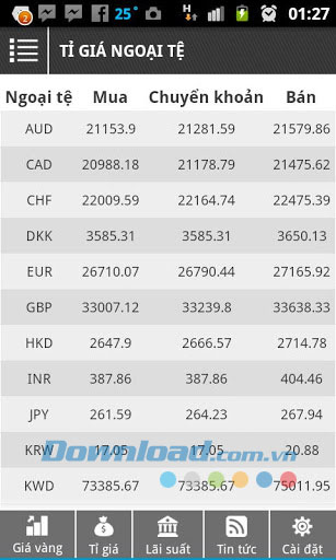 FINFO for Android