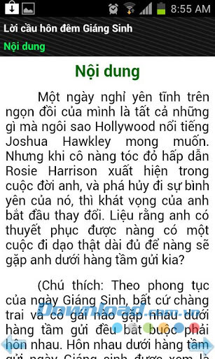 Lời cầu hôn đêm Giáng Sinh for Android