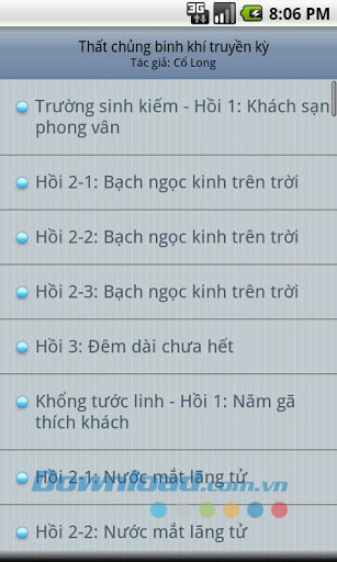 That chung binh khi truyen ky for Android