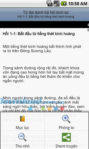 Tu dai danh bo hoi kinh su for Android