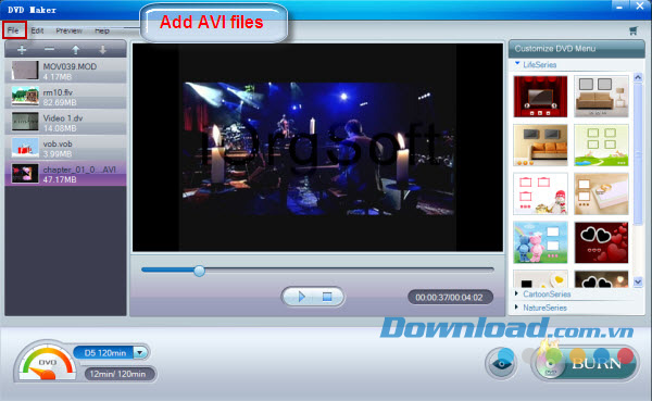 iOrgsoft DVD Maker