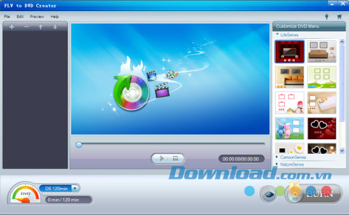 iOrgsoft FLV to DVD Creator