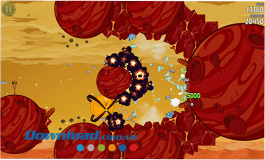 Angry Birds Space for Windows Phone