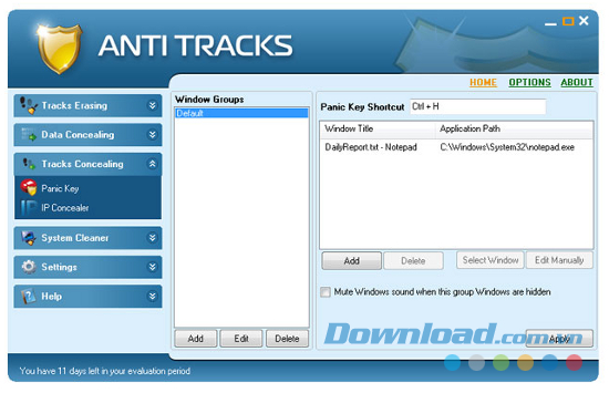 Anti Tracks