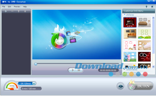 iOrgsoft MP4 to DVD Creator