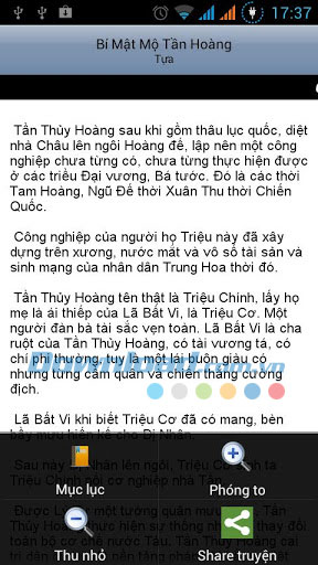 Bí mật mộ Tần Thủy Hoàng for Android