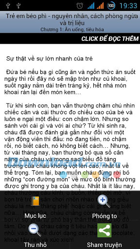 Cách phòng ngừa trẻ em béo phì for Android