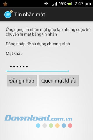 Tin nhắn mật for Android