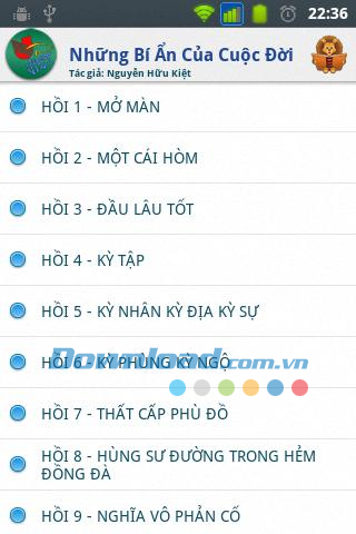 Những bí ẩn của cuộc đời for Android