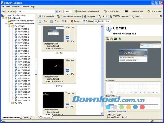 Network Console