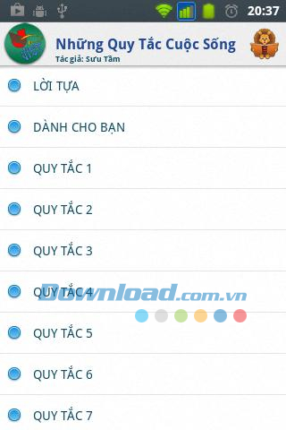 Những quy tắc sống for Android