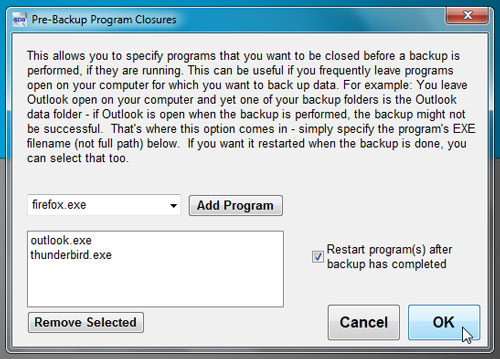 Simple Data Backup