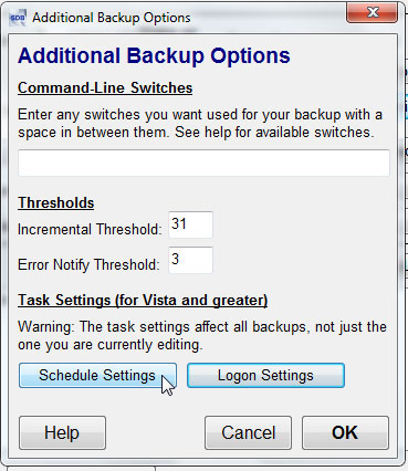 Simple Data Backup