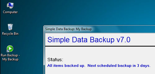 Simple Data Backup